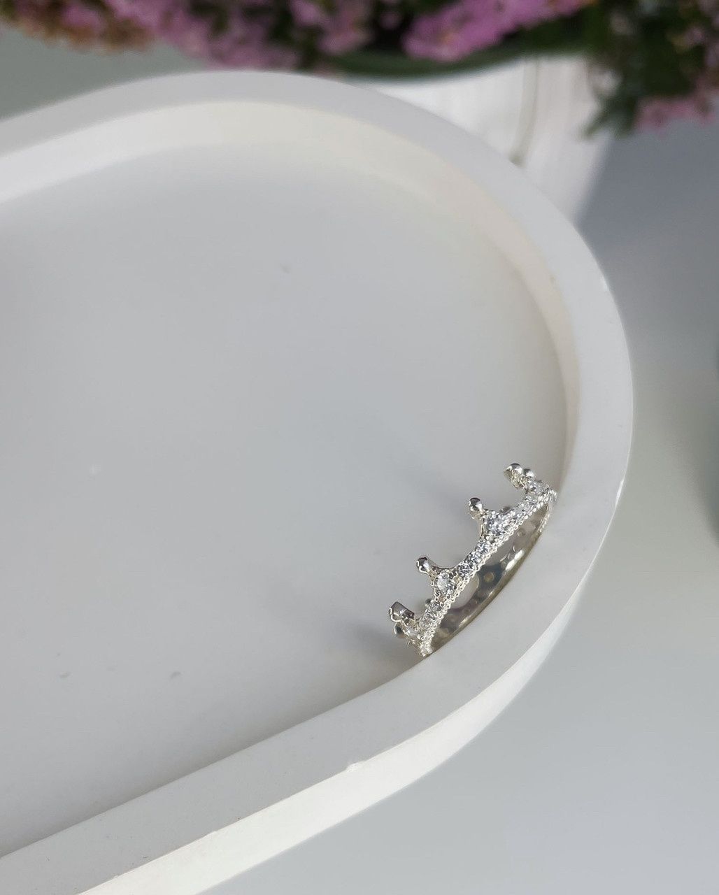 Серебряное кольцо Корона SD0354 фото